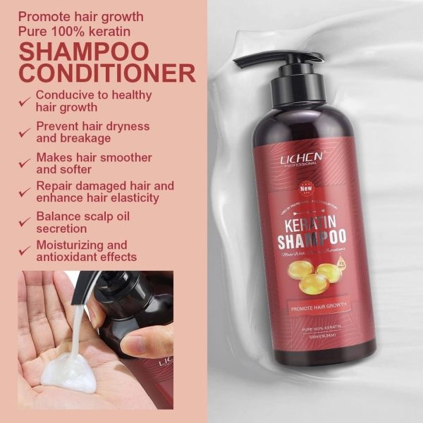 Lichen Keratin Enriched Shampoo 500ml