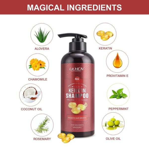 Lichen Keratin Enriched Shampoo 500ml